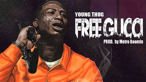 young thug free Gucci meaning